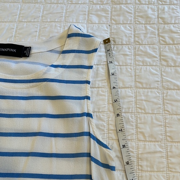 MINKPINK white striped top - Picture 5 of 9